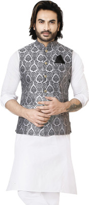 AGAAI Printed Men Waistcoat