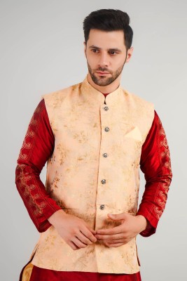 Shriyam Printed Men Waistcoat