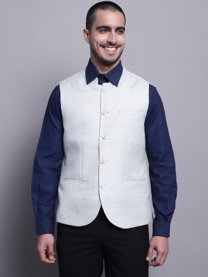 CANTABIL Printed Men Waistcoat