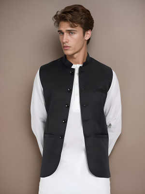 Moda Rapido Solid Men Waistcoat