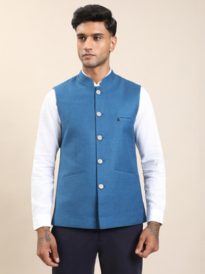 TURTLE Solid Men Waistcoat