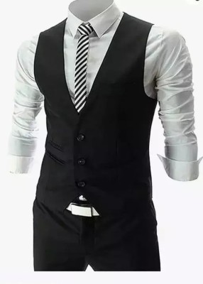 Swara Craft Solid Men Waistcoat