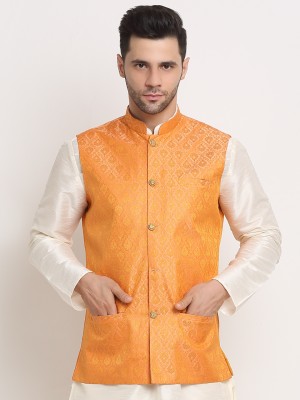 kraft india Woven Men Waistcoat