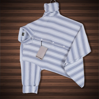 Wearich Men Striped Casual Multicolor Shirt