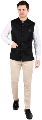 harita enterprise Solid Men Waistcoat