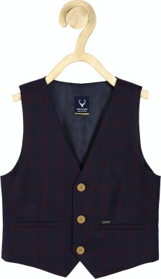 Allen Solly Self Design Baby Boys Waistcoat