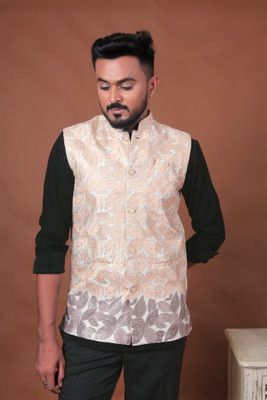 Varbandhan Printed Men Waistcoat