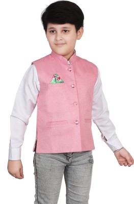 seetoo Solid Boys Waistcoat