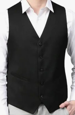 LAVIKA Solid Men Waistcoat