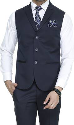MANQ Solid Men Waistcoat Price History