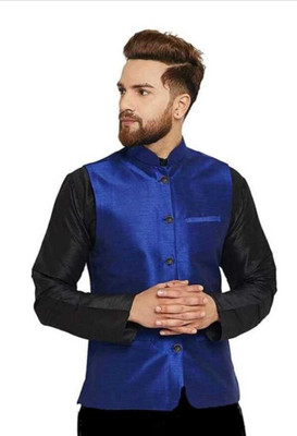 maksud enterprise Solid Men Waistcoat