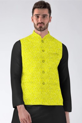 Shriyam Printed Men Waistcoat