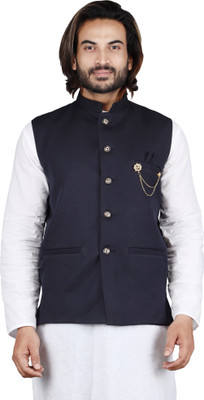maksud enterprise Solid Men Waistcoat