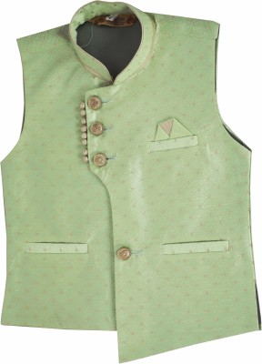 PRO ETHIC Self Design Boys Waistcoat