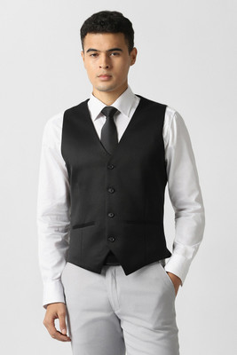 VAN HEUSEN Solid Men Waistcoat