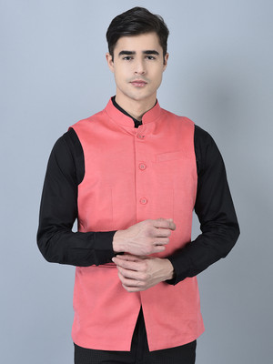 Canoe Solid Men Waistcoat
