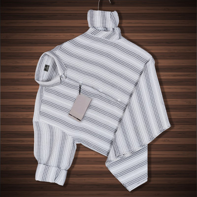 Wearich Men Striped Casual Multicolor Shirt