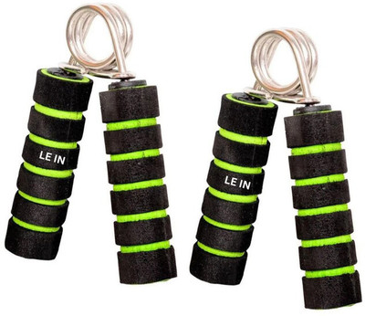 LE IN Foam Hand Exercise & Fitness Grip Hand Grip/Fitness Grip(Green, Silver, Multicolor)