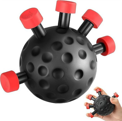 MSClickcart Hand Grip Strengthener Ball For Men & Women For Gym Hand Grip/Fitness Grip(Multicolor)