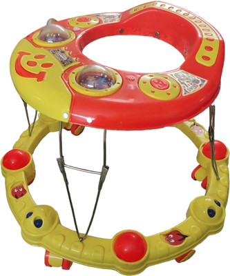 Maanit Musical 3-in-1 Walker(Red, Yellow)