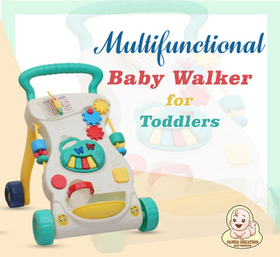 Panda Creation Musical Activity Walker(Multicolor)