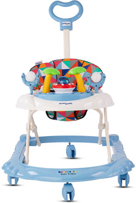 BUMTUM Musical Activity Walker With Parent Rod(Multicolor)