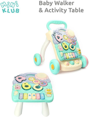 MINI KLUB Musical 2-in-1 Walker(Multicolor)