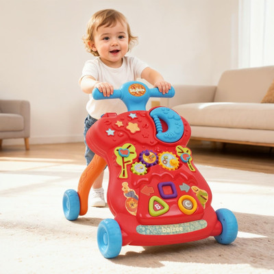 baybee Musical Activity Walker(Red)