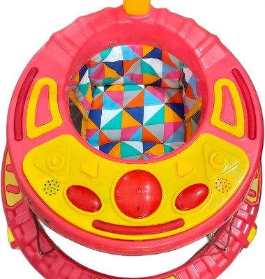 Chaps Musical Activity Walker With Parent Rod(Red)