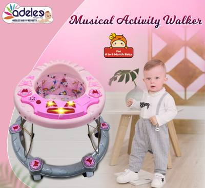 ODELEE Musical Activity Walker(Multicolor)