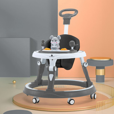 StarAndDaisy Musical 3-in-1 Walker With Parent Rod(Grey)