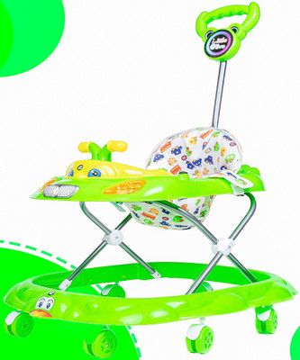 Little Olive Musical Activity Walker With Parent Rod(Green)