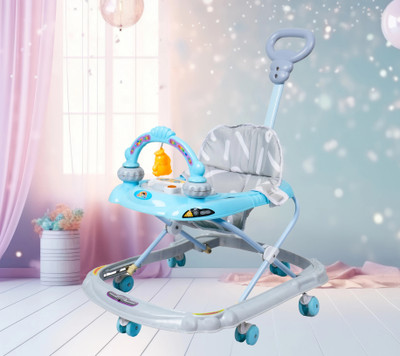 CREW4 Musical 3-in-1 Walker(Blue)