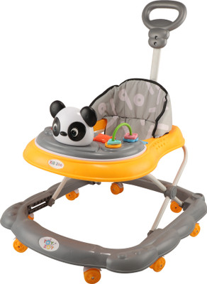 Toyzoy Musical 3-in-1 Walker With Parent Rod(Yellow)