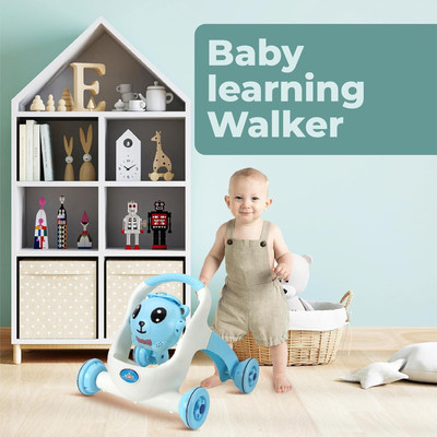 Panda Creation Musical Activity Walker(Grey, Blue)