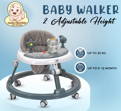 Panda Creation Musical Activity Walker(Grey)
