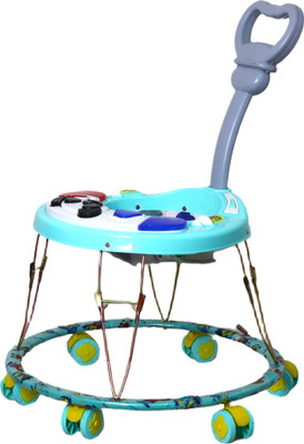 Evolife Musical 2-in-1 Walker With Parent Rod(Grey)