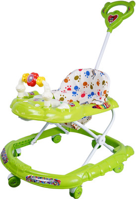 Little Creation Musical Activity Walker With Parent Rod(Green)