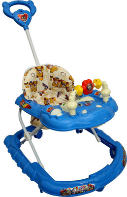 PANDA Musical 3-in-1 Walker With Parent Rod(Blue)