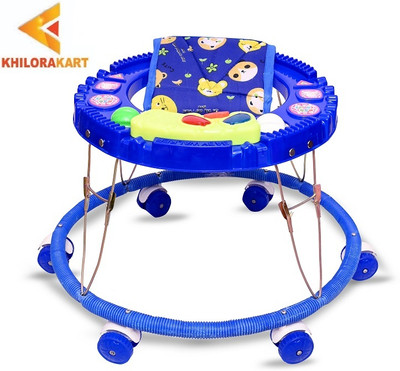 khilorakart Musical Activity Walker(Blue)