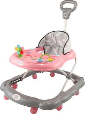 Toyzoy Activity Walker With Parent Rod(Pink)