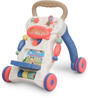 JoyRide Musical Activity Walker(White)