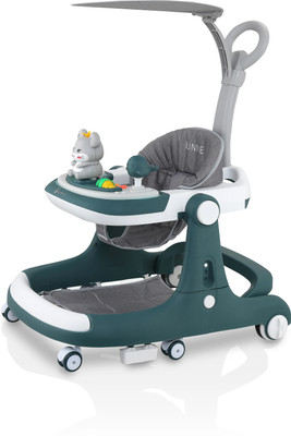 BUNNIE Musical Activity Walker With Parent Rod(Green)