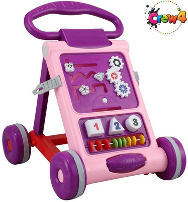 CREW4 Musical Activity Walker(Pink)