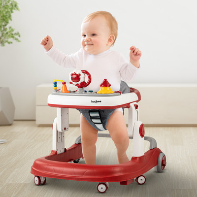 baybee Musical 2-in-1 Walker(Red)