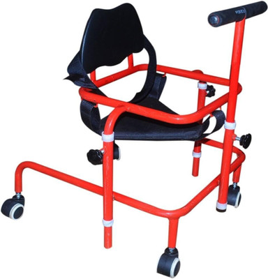 KAVISH SURGICAL INDUSTRIES KSI 2-in-1 Walker With Parent Rod(Red)