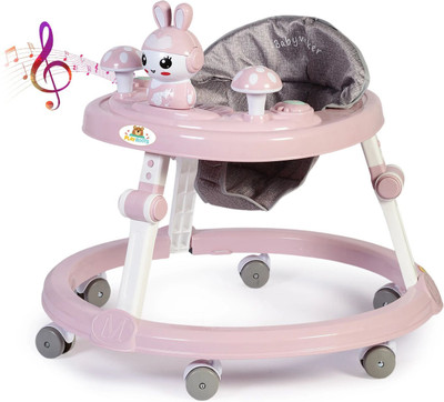 Playroot Musical Activity Walker(Pink)