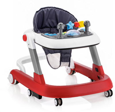 JoyRide Musical 2-in-1 Walker(Red)