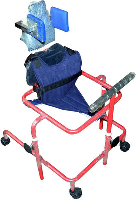 FitnessCare Activity Walker With Parent Rod(Red)