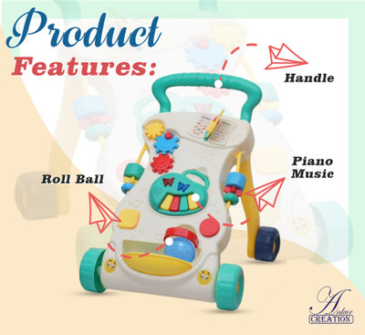 Ankur Creation Activity Walker(Multicolor)